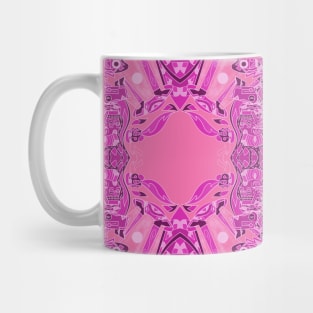 pink mayan alien ecopop Mug